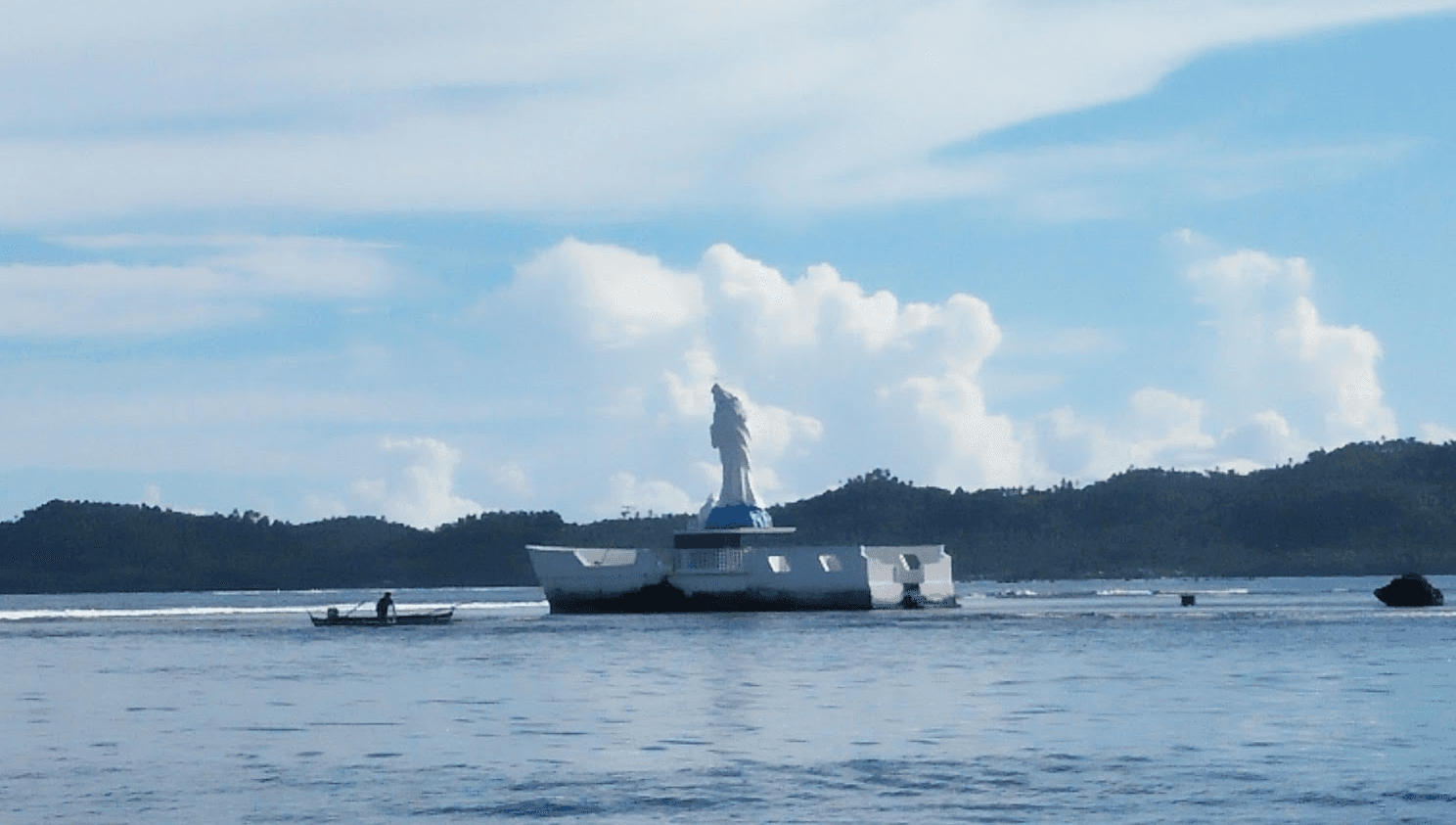 Holy Mary statue